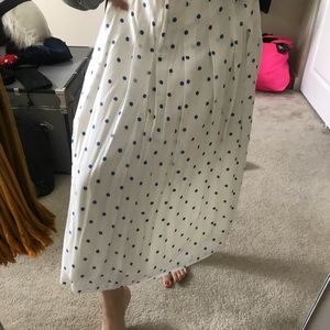 Vintage Polka Dot Skirt